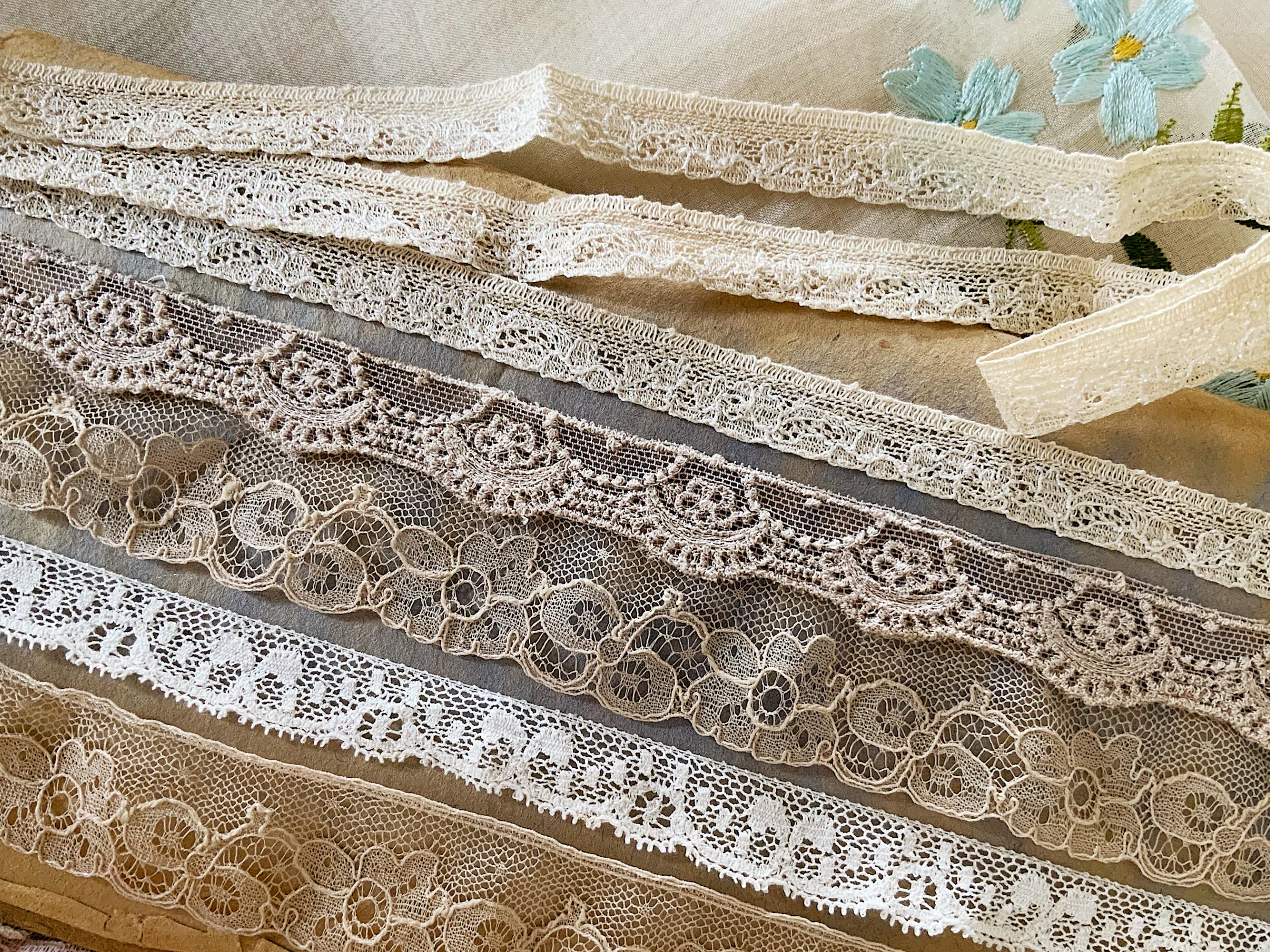 Vintage Pretty Lace & Trims - Craft Dolls Costumes
