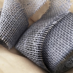 Rustic Lavender Soft Vintage Burlap / Hessian / Jute Ribbon