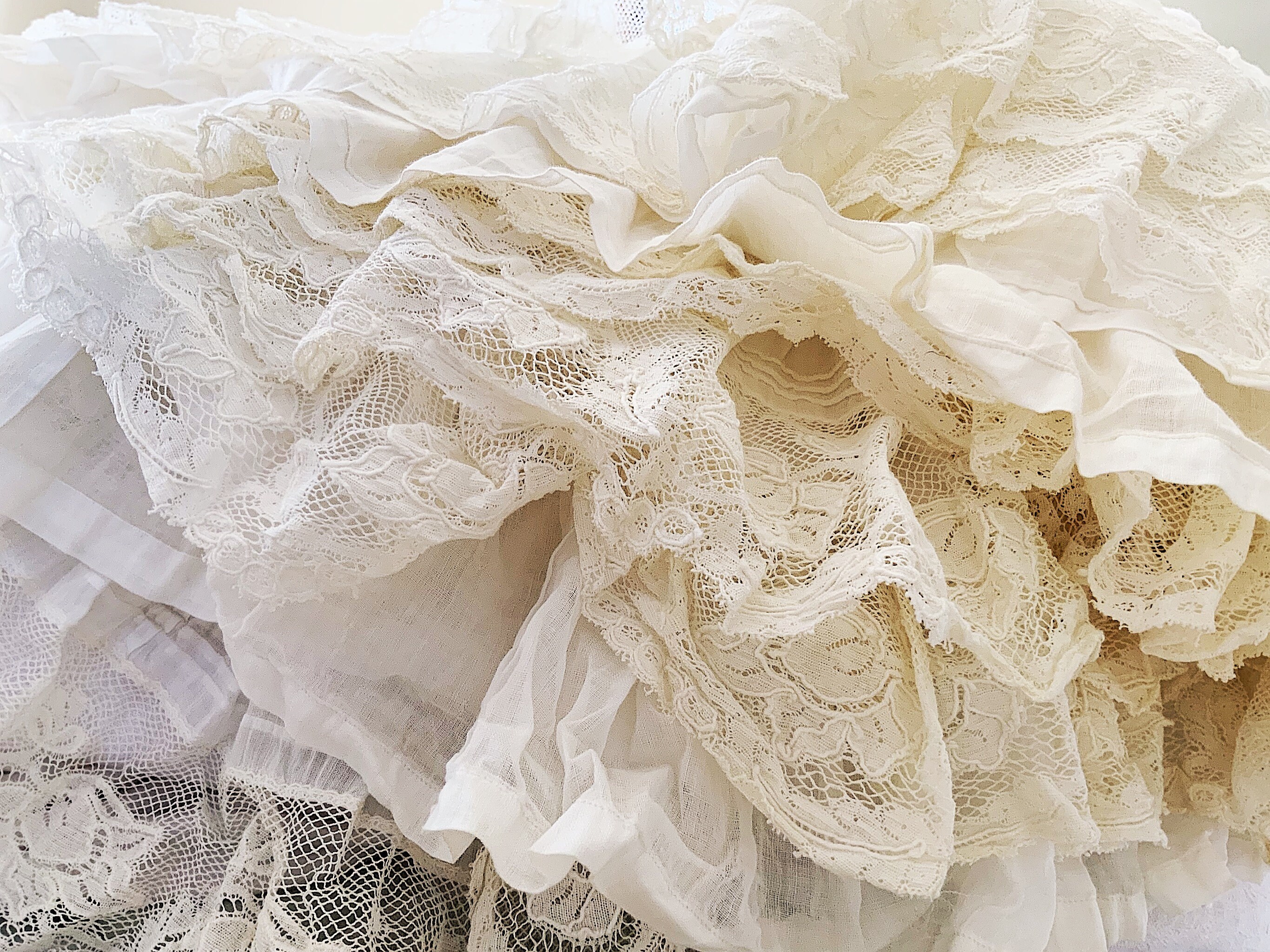 Antique lace skirt - Etsy 日本