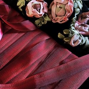 Fita Ombré Vintage - Fita de Cetim - Enfeites Vintage