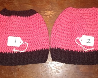Child ponytail beanie (Ages 4-12)