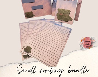 Teddy bear, love Stationery set, stationery paper, office stationery, bear stationery, stationery gift set, gifts for her, lined stationery