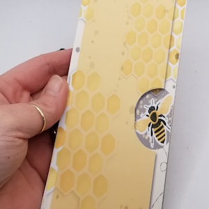 Yellow bees notepad, blank notepad, memo pads, stationery paper, school supplies, office supplies, to do list, reminders, desk pads, bees
