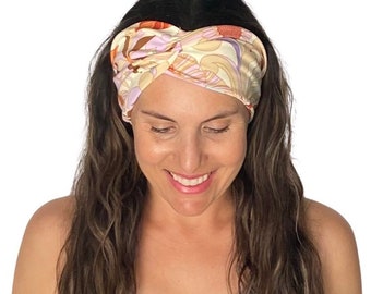 Brixton Turban Headband - Turban Headband - Wide Headband - Yoga Headband - Workout Headband