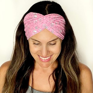 Labor Delivery Nurse Twist Headband - Turban Headband - Wide Headband - Yoga Headband - Workout Headband - Nurse Headband -  Headband