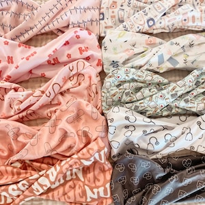 Nurse Headbands - Healthcare Headbands - Nursing School Headband  - Doctor Headband - Nurse Headband - Boho Headband