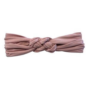 Blush Braided Headband - Braid Headband - Sailor Knot Headband - Yoga Headband - Workout Headband