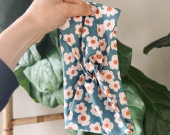 Diadema Woodstock - Diadema ancha - Diadema de yoga - Diadema de entrenamiento - Diadema de enfermera - Diadema bohemia