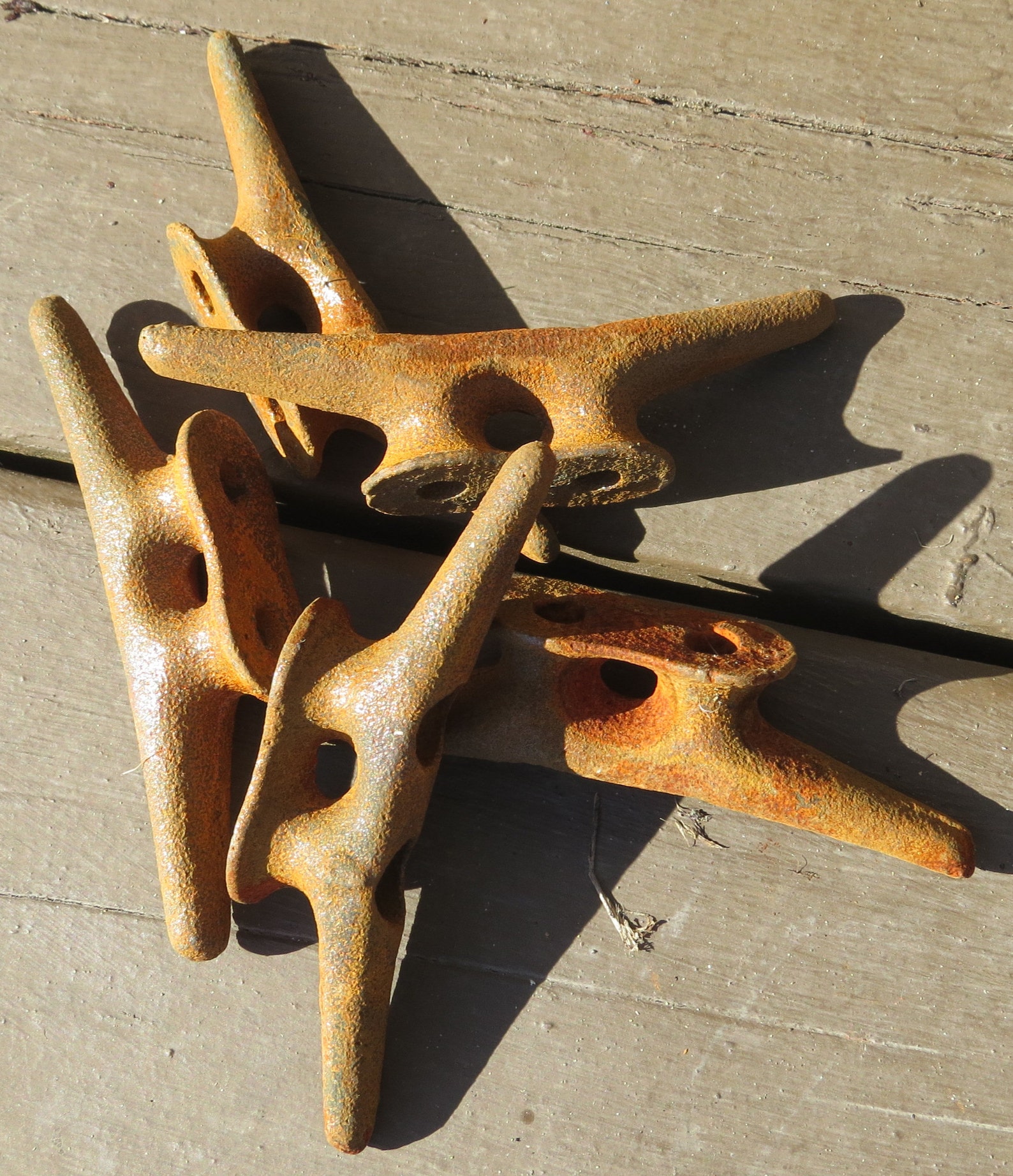 Boat Dock Cleats 4 LOT of 5 Rustic Pacific NW Beach Lake Etsy