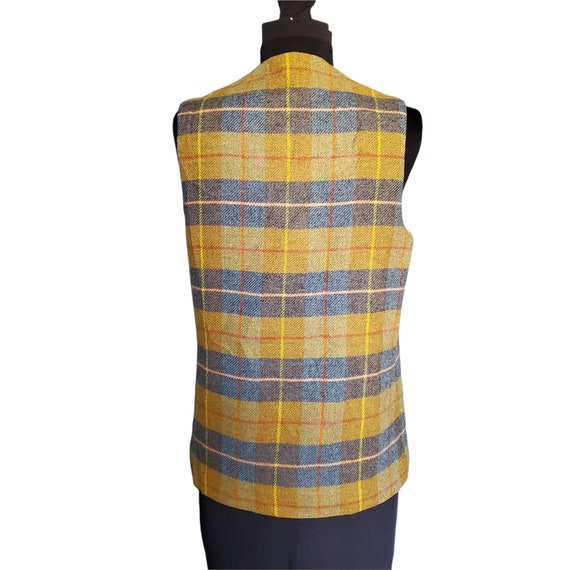 Vintage 60s Mod Laird Portch Scotland Plaid Wool … - image 2
