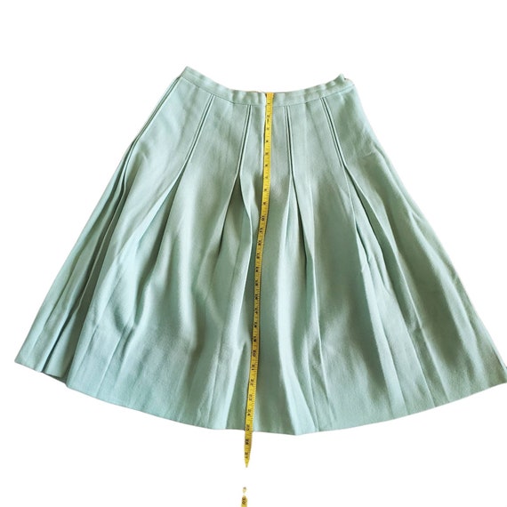 Vintage 50s Minglers by Canterbury Pale Green Woo… - image 7