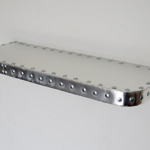 Floating Deco Shelf + Aluminum | Custom Sizes Available