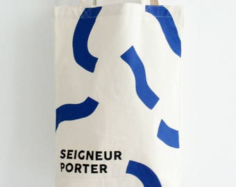 Shopper 100% Organic Cotton - Graphic Seigneur Porter
