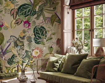 Jungle Wallpaper - BOLD BOTANICS - green