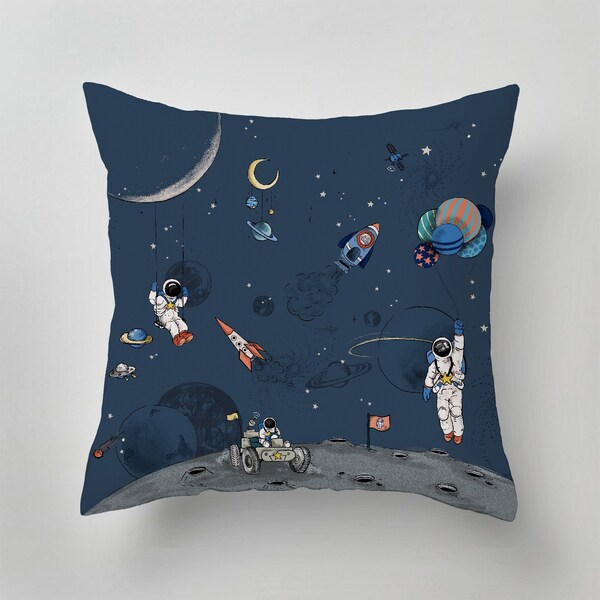 Outdoor Pillow - INTO THE GALAXY dark