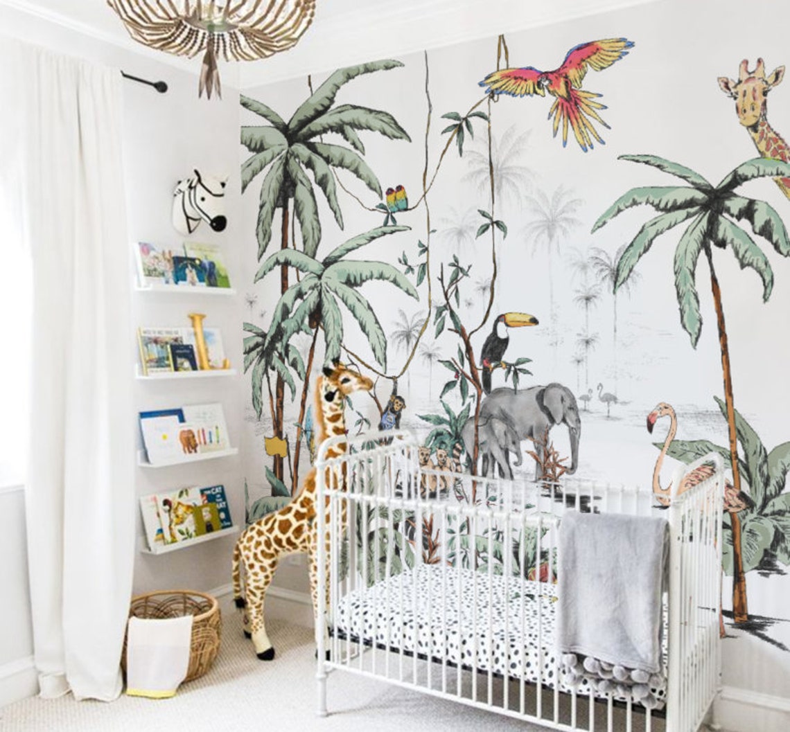 behang babykamer