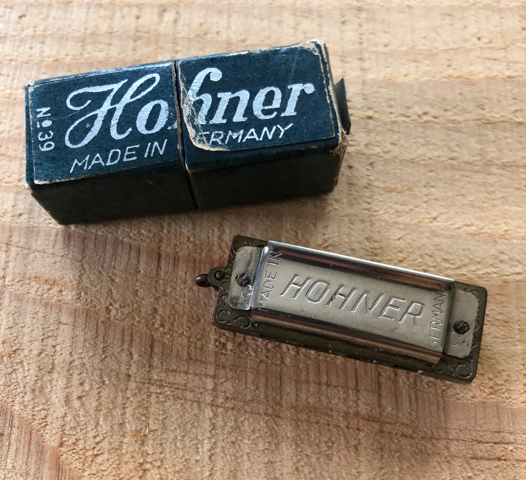 Hohner mini harmonica vintage deals