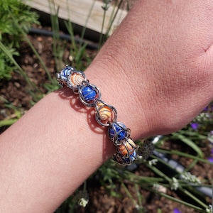 Captured Bead Bracelet - Omaha!