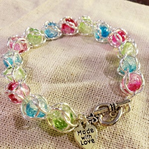 Captured Bead Bracelet - Maui