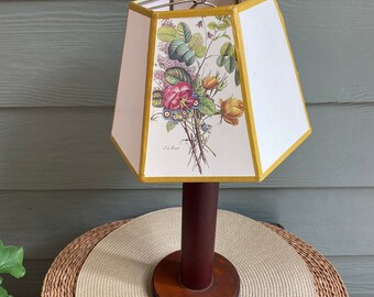 Antique Textile Mill Shuttle Wood Spool - Repurposed Lamp Base Option