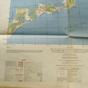 1940s US Army Map: New London, CT, Topographical Sheet 6566