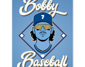 Aluminiumprint Bobby Witt Jr – Kansas City Royals Art