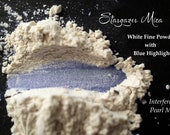 Interference Pearl Pigment, White to Blue Powder, PeIndie Eyeshadow, Nail Polish, Cosmetic Mica Powder, Watercolor Paint, STARGAZER - Blue
