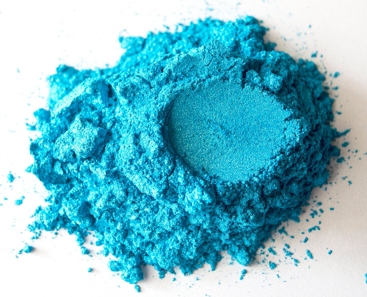 Waikiki Blue Green Mica Powder, Cosmetic Mica, Soap Making, Aroma Bea…