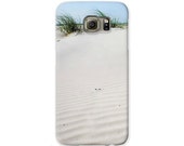 White Sand Dunes Beach Photo Cell Phone Case iPhone 4 5 6 7 Samsung Galaxy S4 S5 S6 S7 S8 Slim Fit Hard Case Photography Nautical Theme