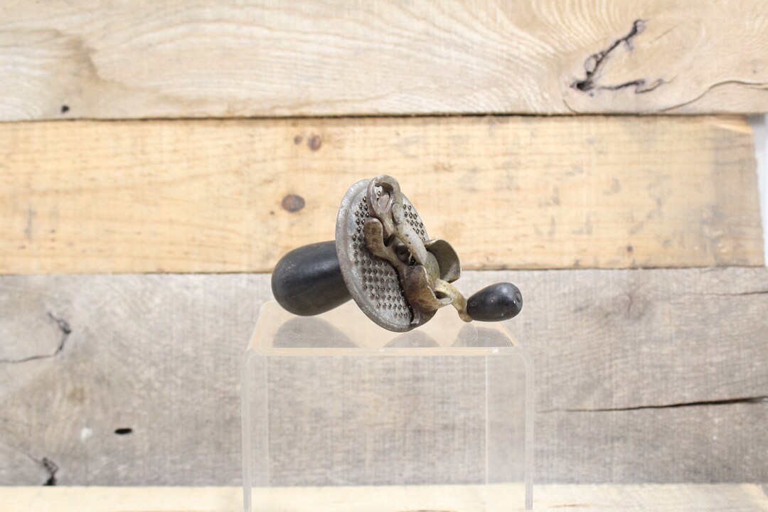 Primitive Nutmeg Grinder Antique Spice Grinder Farmhouse Old Etsy