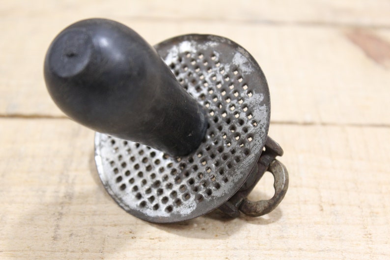 Primitive Nutmeg Grinder Antique Spice Grinder Farmhouse Old Etsy