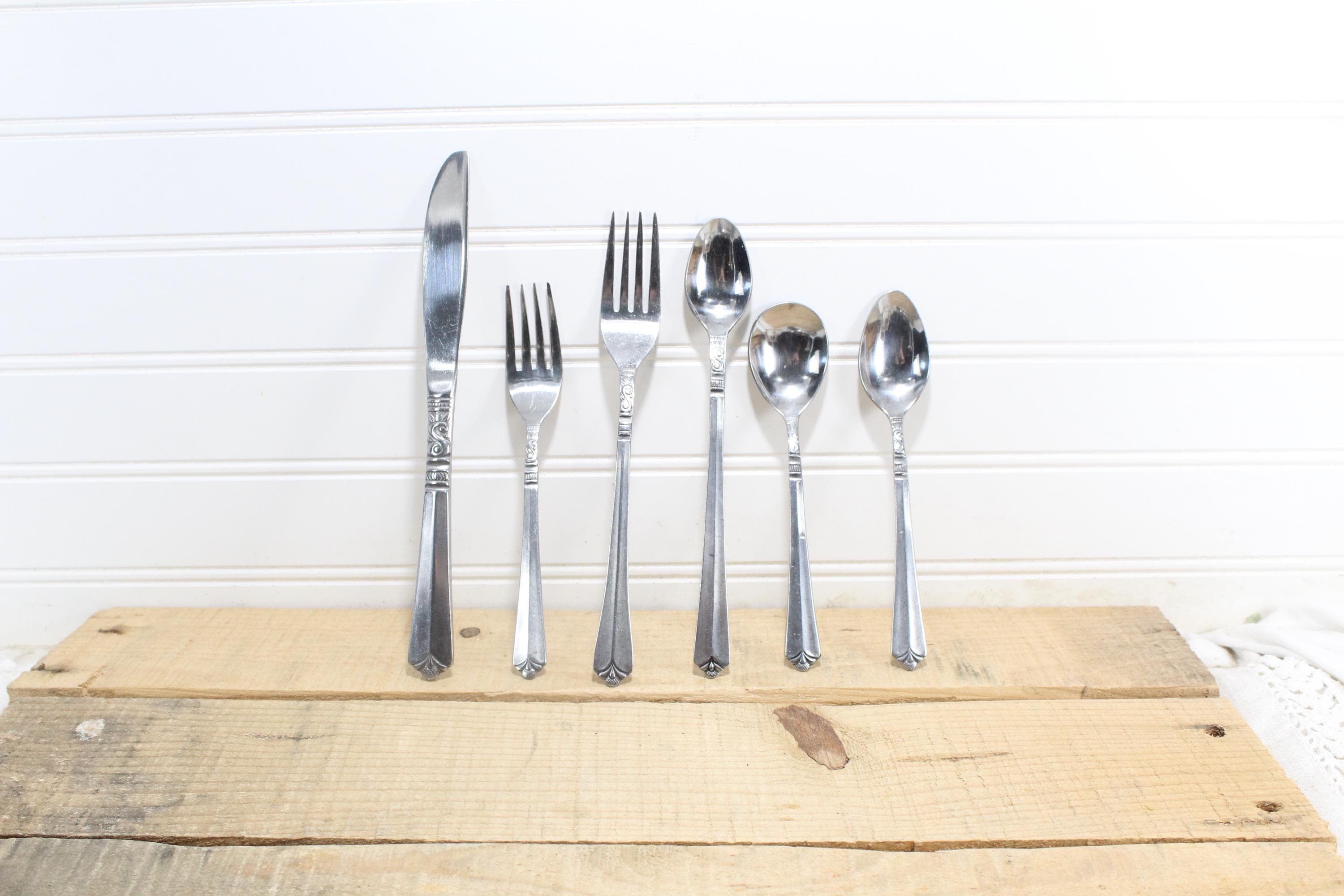 Orleans Silver Stainless Korea Flatware ORL31 Sold Separate