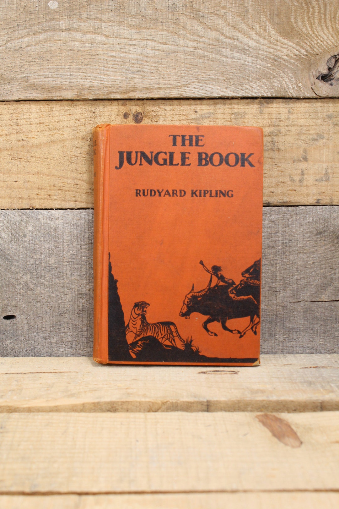 Jungle Book Rudyard Kipling School Edition Orange Cover - Etsy