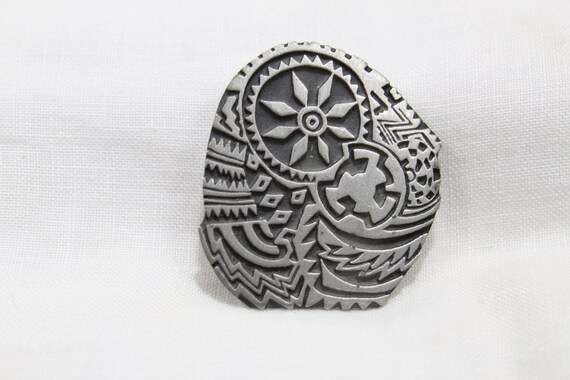 Broche "I Got Your Back" Urban Fetishes 1998 - Étain (Pewter) - Occasion - Argenté