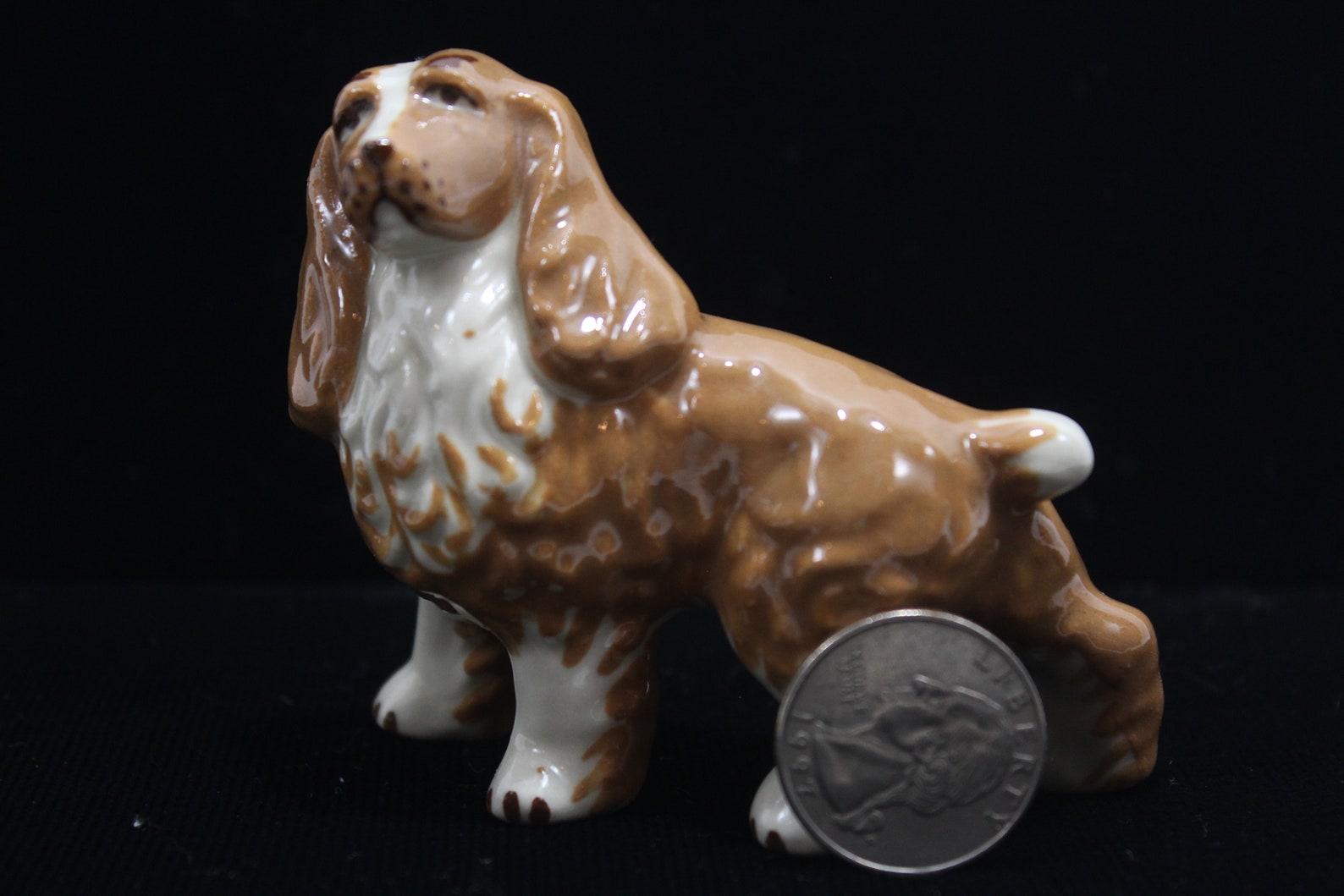 Ceramic Arts Studio Cocker Spaniel figurine CAS Pottery dog | Etsy