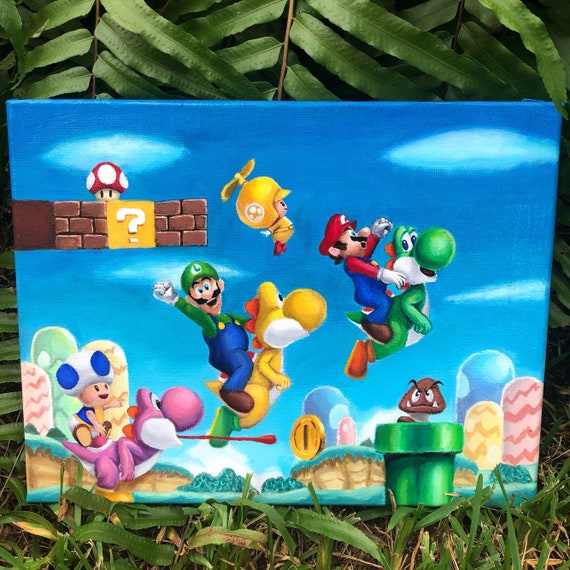 Mario peinture