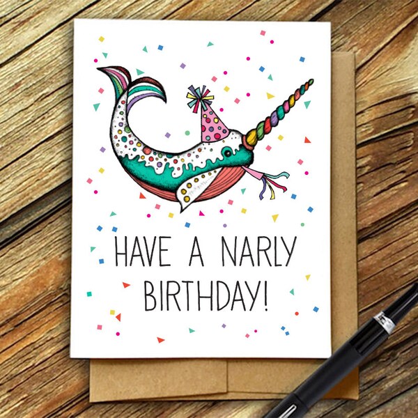 Narwhal Art - Etsy