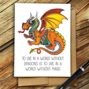 Um in einer Welt ohne Drachen zu leben, Mutter der Drachen Karte