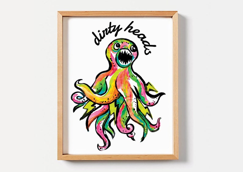 Dirty Heads FAN ART, shocktopus, wicked and wylee image 1