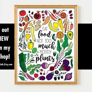 Kitchen Art, Turnip the Beet, Kitchen Decor, Fork, Thyme to Turnip the Beet, Housewarming gift image 9