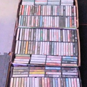 New and Sealed Vintage Cassettes Mystery Lot of 10 (Free Shipping Canada and U.S.A.)