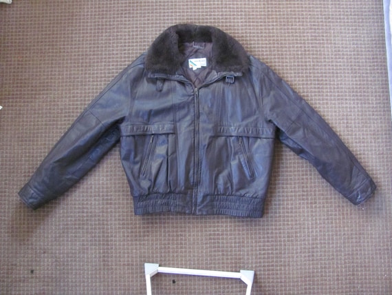 Members only top faux leather jacket