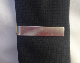 Silver Tie Clip, Handmade