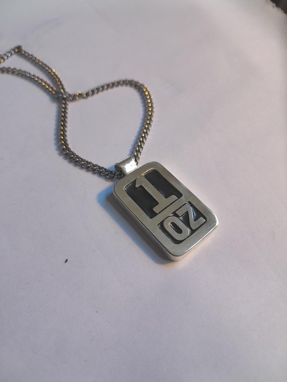 Handmade Morrissey 'vauxhall & I' Sterling Silver Necklace - 55cm