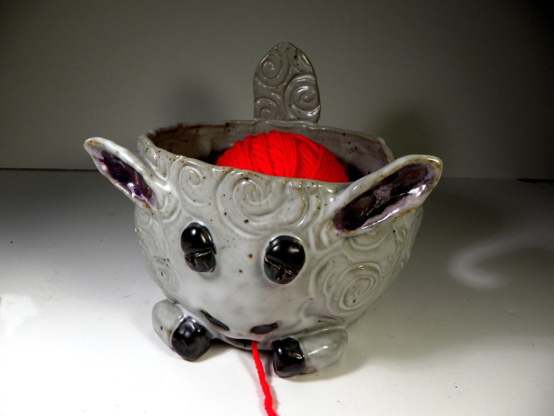 Sheep Yarn Bowl Etsy