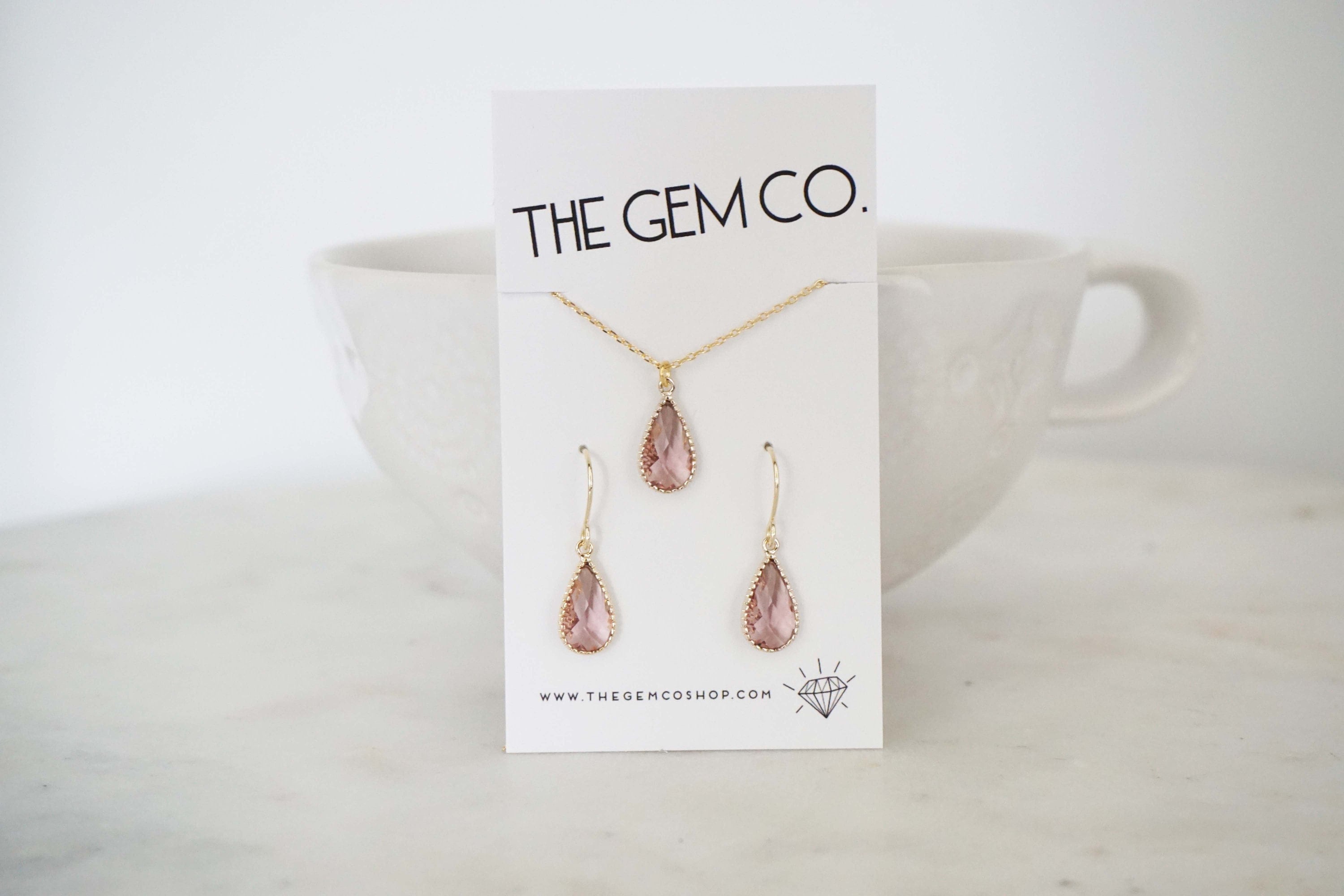 Dusty Pink Jewelry - Etsy