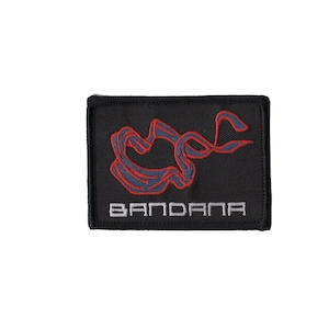 Infinite Ammo Bandana Patch Hook and Loop from Metal Gear Solid