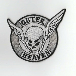 Outer Heaven Patch Retro Hook and Loop From Metal Gear MSX