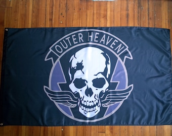 Outer Heaven Flag from Metal Gear Solid V The Phantom Pain Venom Snake