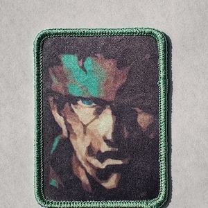 Solid Snake Patch The Legendary Soldier of Foxhound from Metal Gear